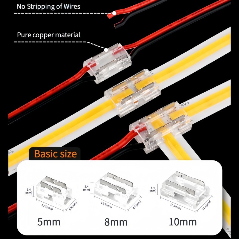 9 TYPES LED CONNECTOR